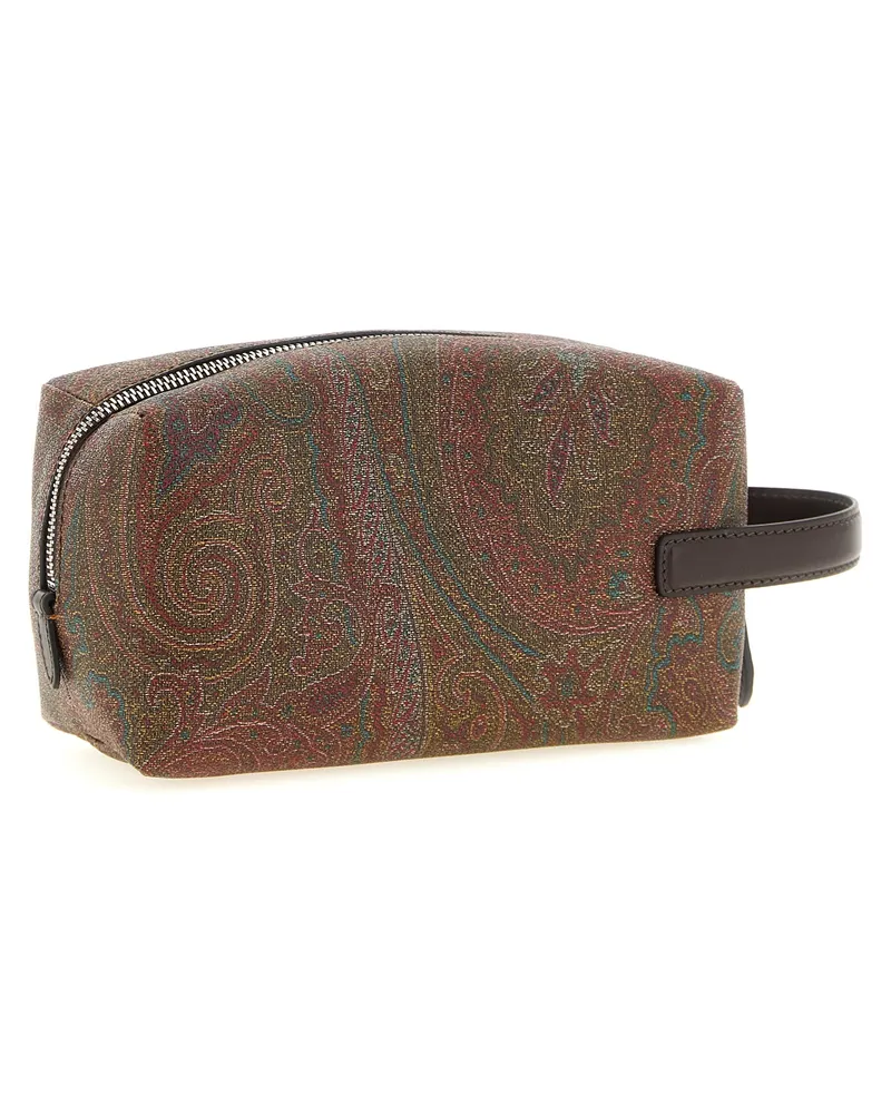 Etro Men's Brown Cotton Other Accessories Brown