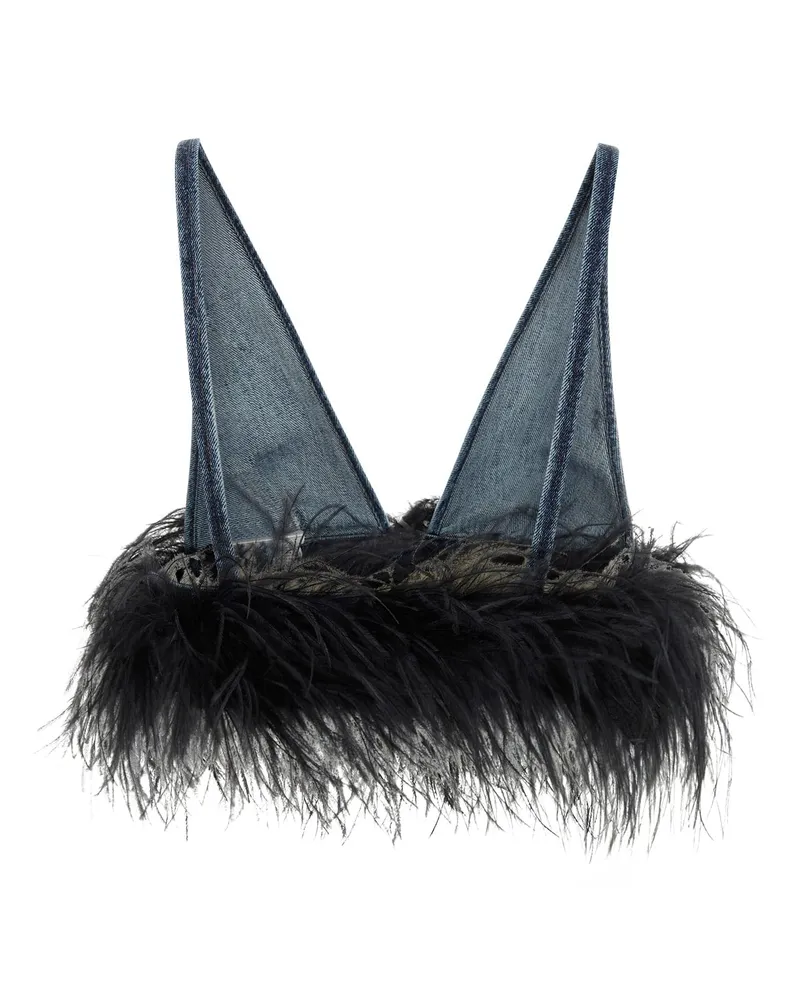 Miu Miu Blunero Sweater Blue