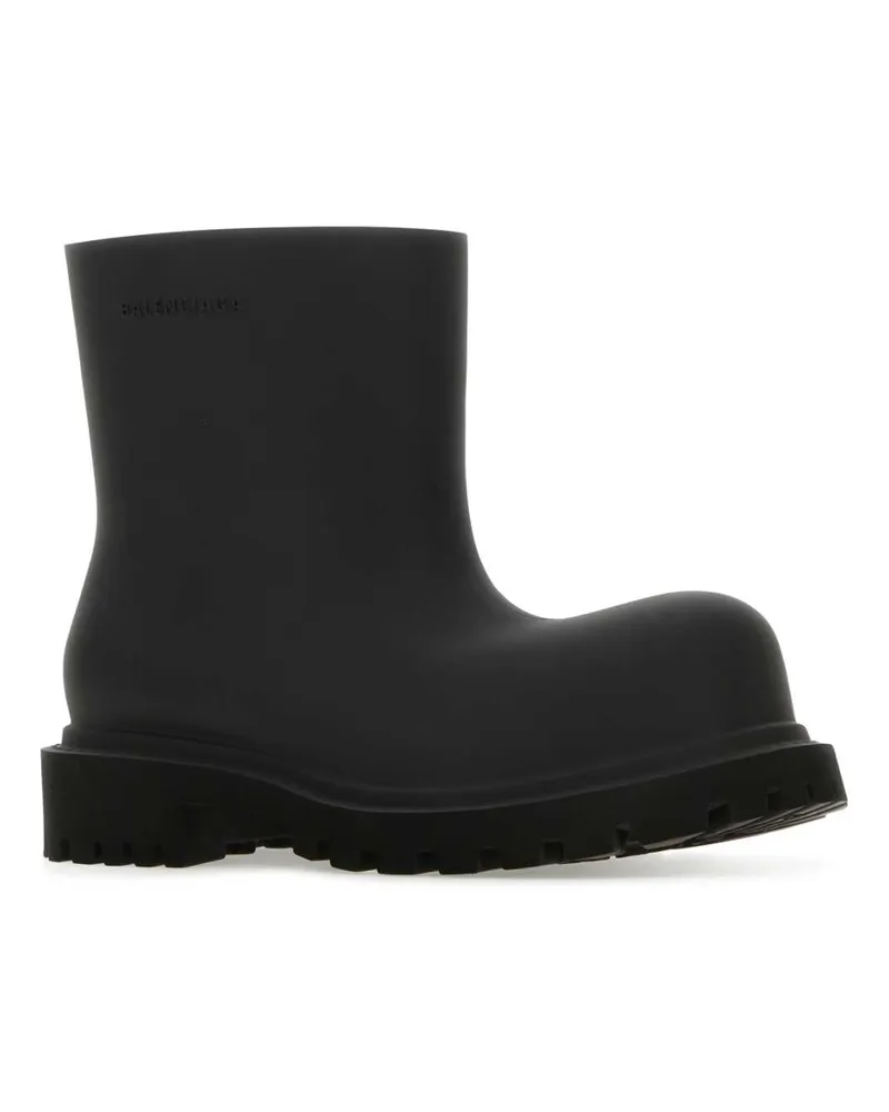 Balenciaga Women's Black Eva Steroid Ankle Boots Stivali Black