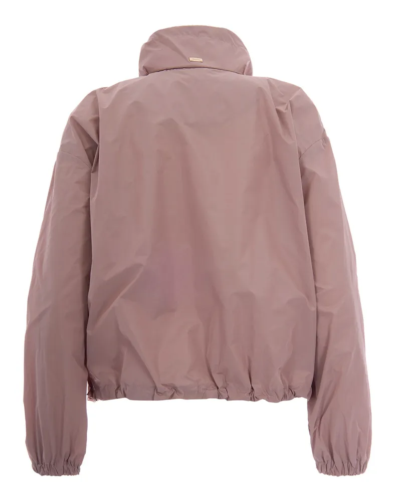 Herno Women's Jacket New Techno Taffeta Face Powder Polyester Pink