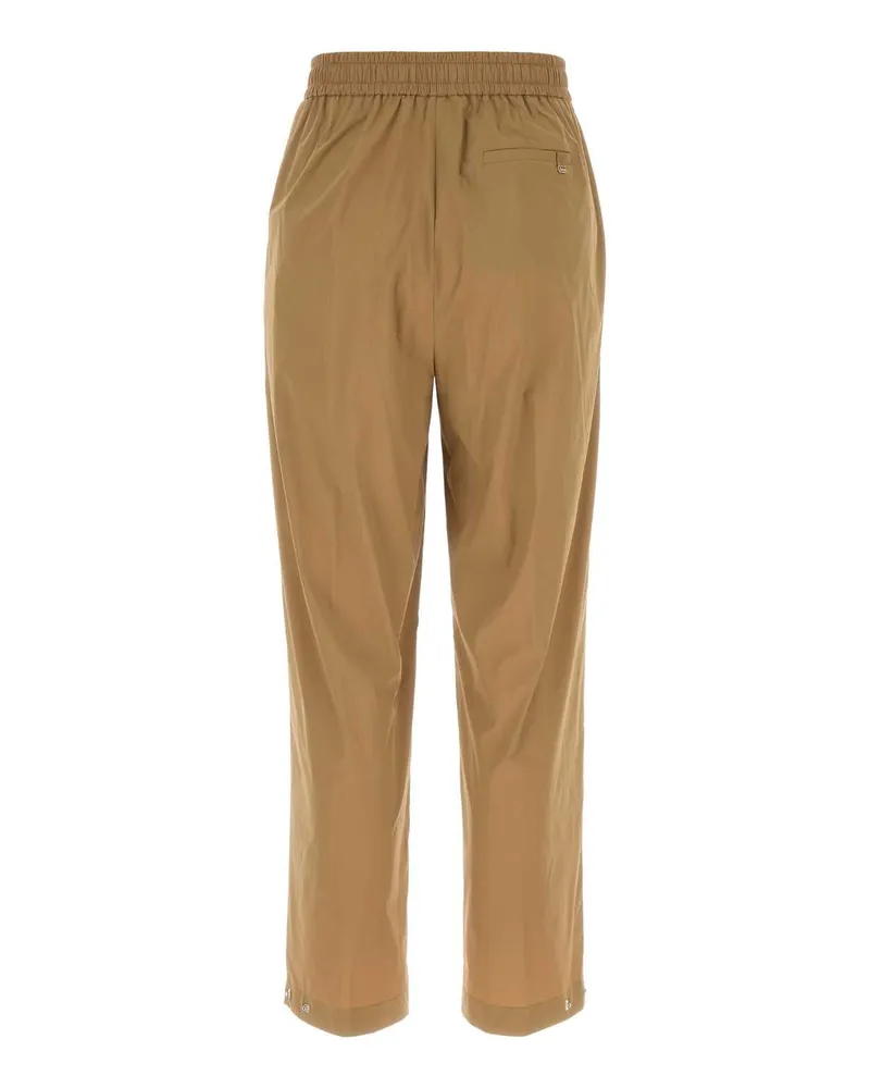 Herno Women's Pantalone Coulis Cammello Pantaloni Trousers Beige