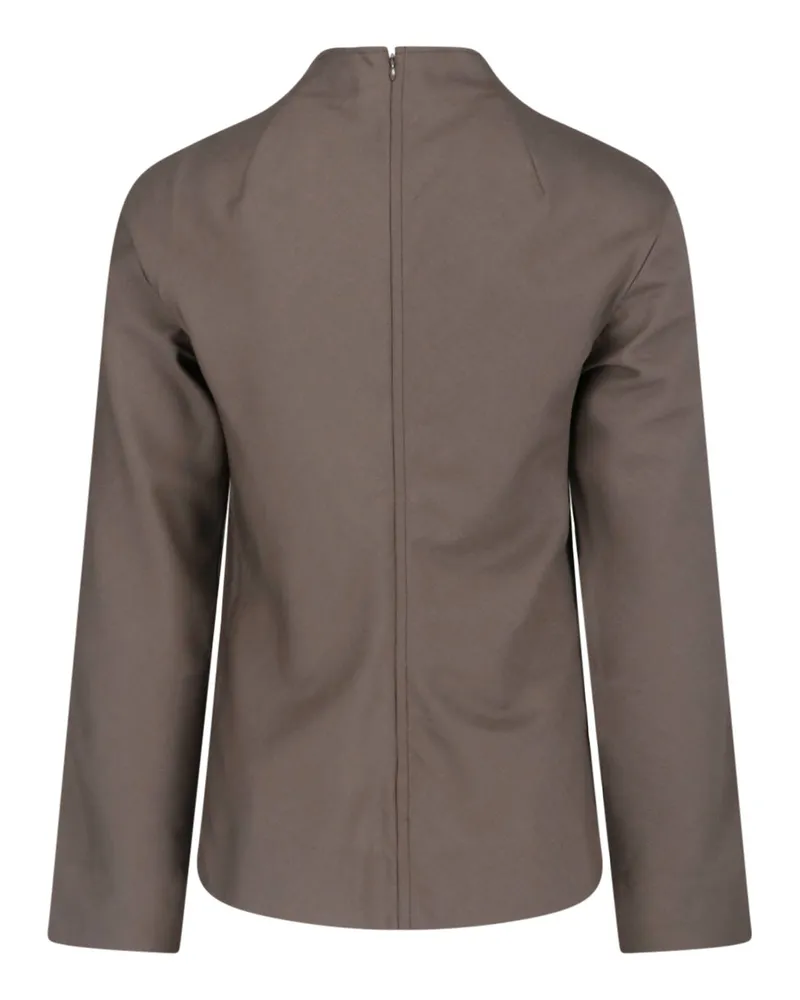 Entire Studios Men's T-Shirts And Polos Beige Tencel Taupe