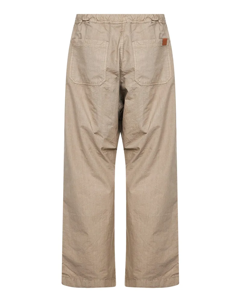 Haikure Men Trousers Gene Pop Ero Cotton Beige Jean Beige