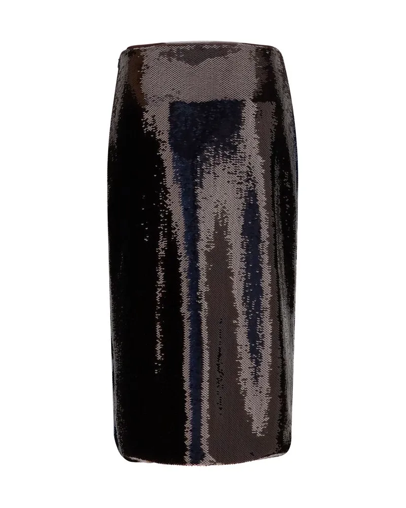 Tom Ford Women's Blue Silk Midi Skirt Blue