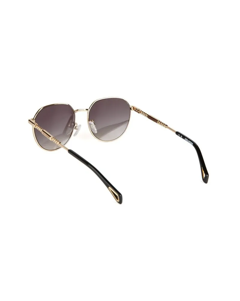 Zadig & Voltaire SZV514 Metal Aviator Sunglasses — Rose gold Rose