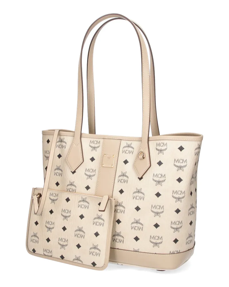 MCM Women's Bags Beige Polyurethane Beige