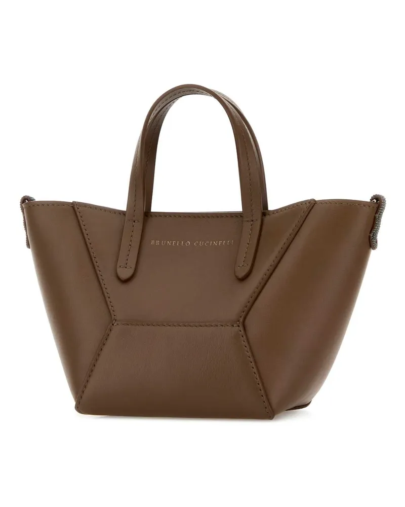 Brunello Cucinelli Mbxad2675 C9357 Borse A Mano Bag Brown