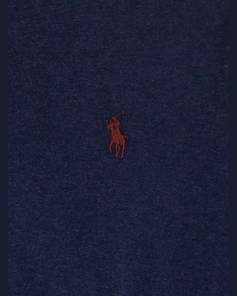 Ralph Lauren Crew Neck Cotton T-Shirt — Blue Blue