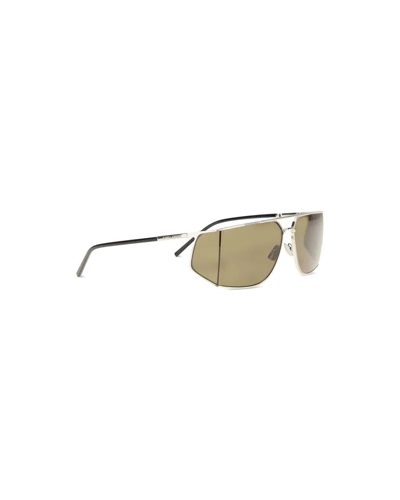 Saint Laurent SA803743Y99028166BB Sunglasses — Silver Silver