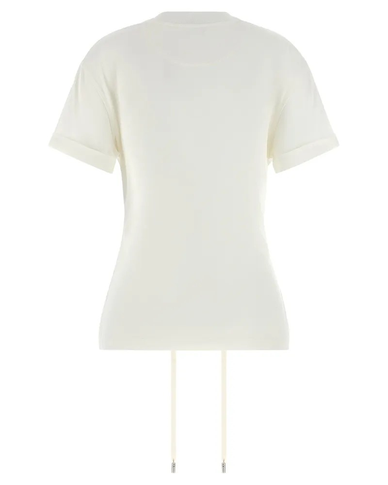 Alexander McQueen Corset Construction T-shirt — White White