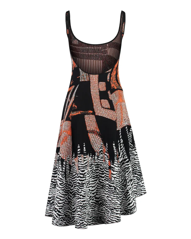 Bottega Veneta Women Dress Viscose Black Polyamide Black