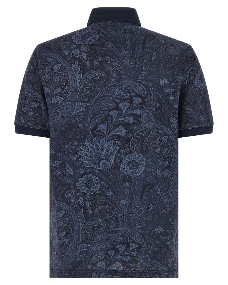 Etro Arnica Polo Shirt — Navy Navy