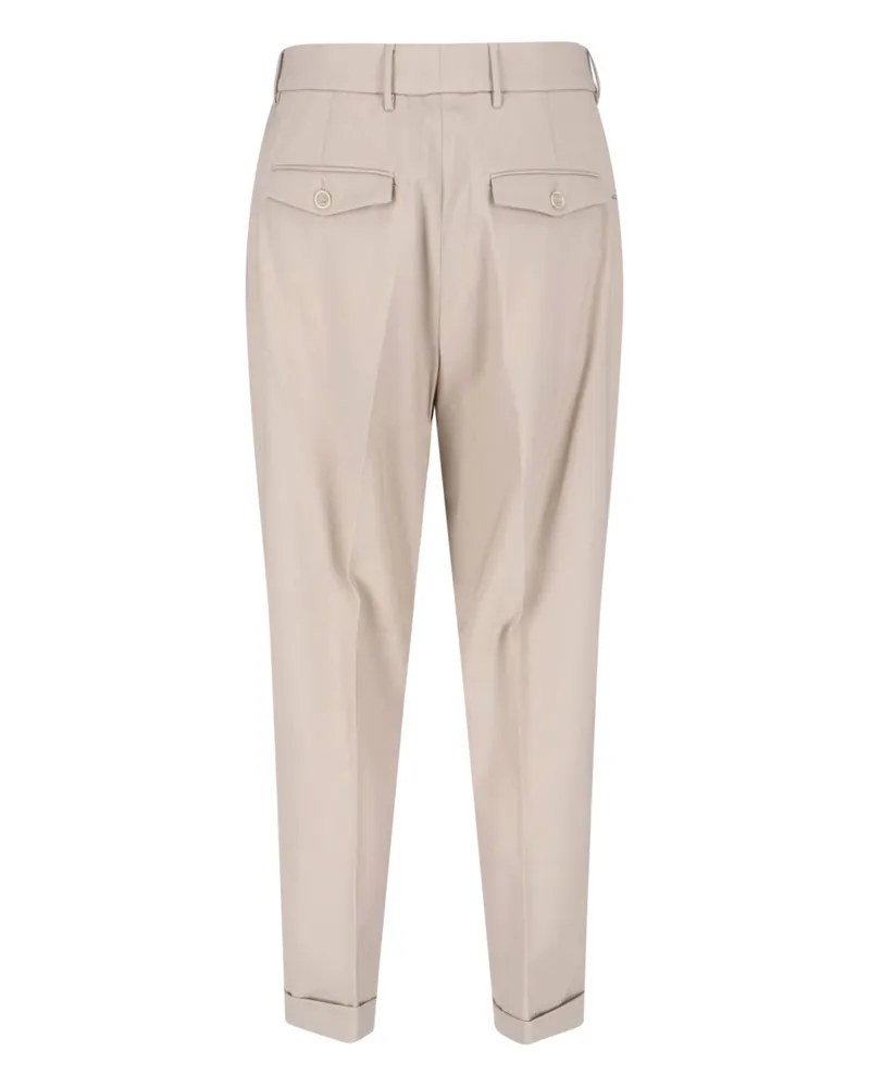 CRUNA Men's Trousers Beige Virgin Wool Beige