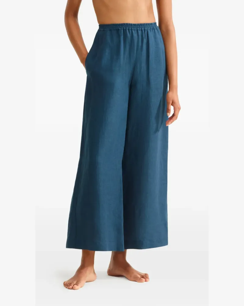 Eres Women's Select Elasticated Trousers Ss26 W Blue