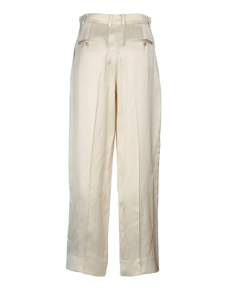 Totême Women's Pantalone Snow Pantaloni Trousers Beige