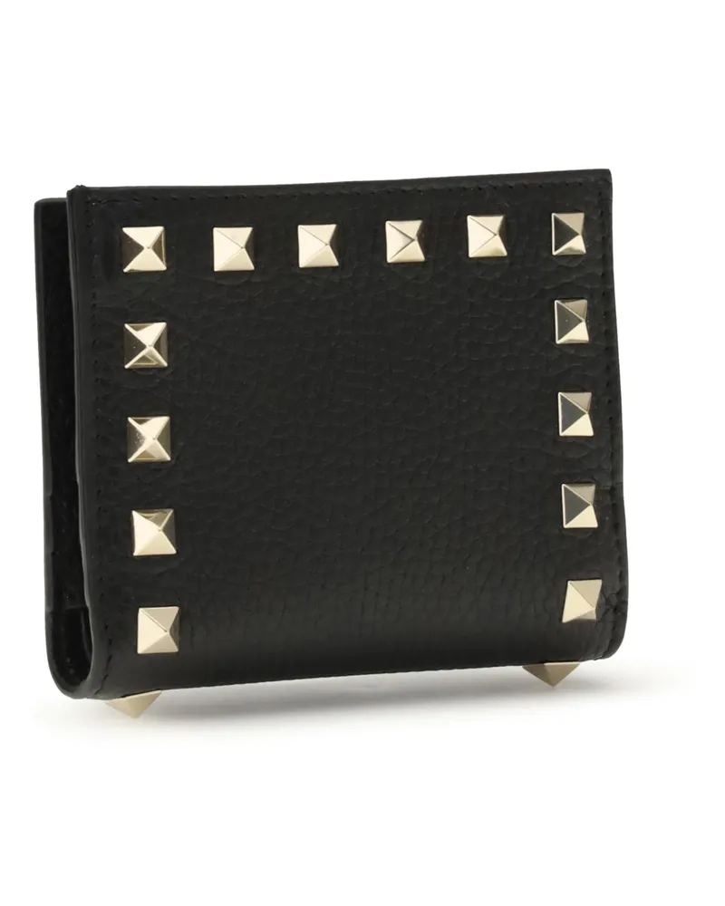 Valentino Garavani Women's Rockstud Wallet Nero Lamb Ovis Aries Black
