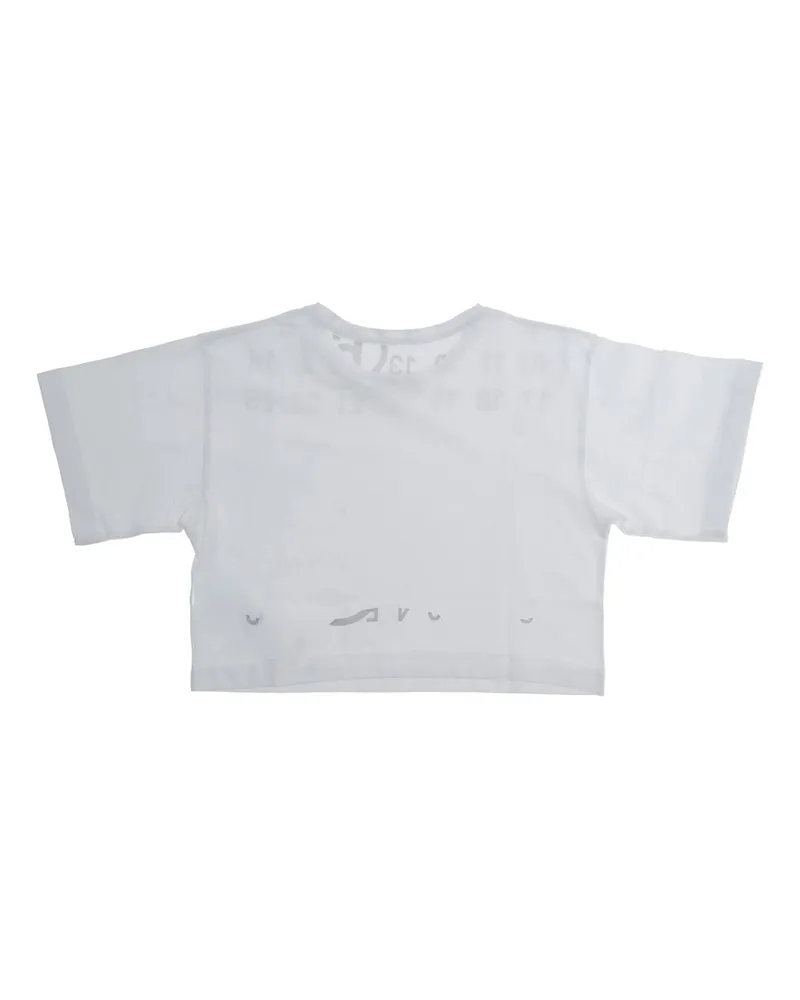 Maison Margiela Numeric Logo Cotton T-Shirt — White White