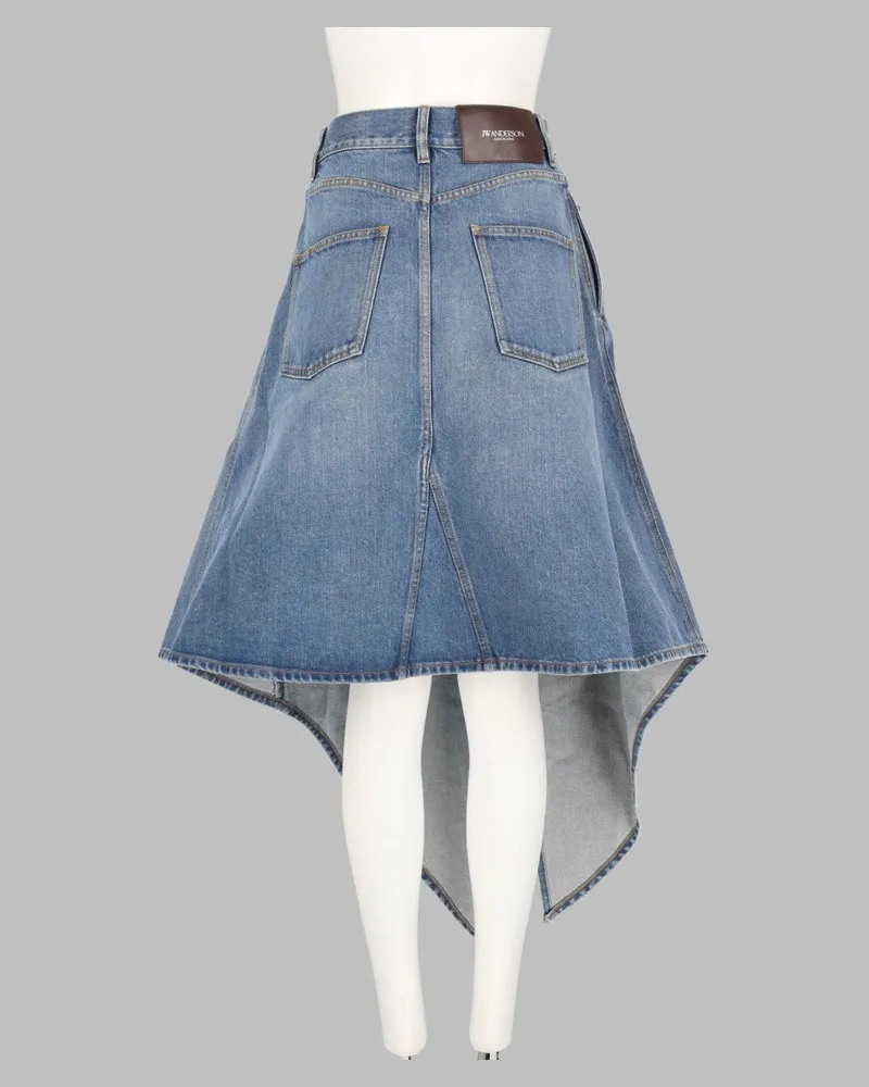 J.W.Anderson Denim Skirt — Blue Blue