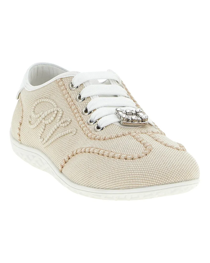Roger Vivier Sneaker — Beige Beige