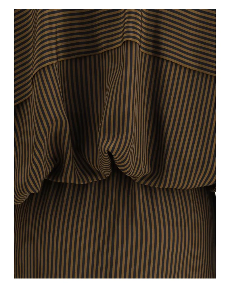 Petar Petrov Serenade Dress — Brown Brown