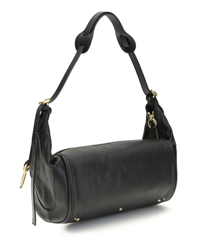 Chloé Women's Shoulder Bag Paddington Black Calf Leather Black