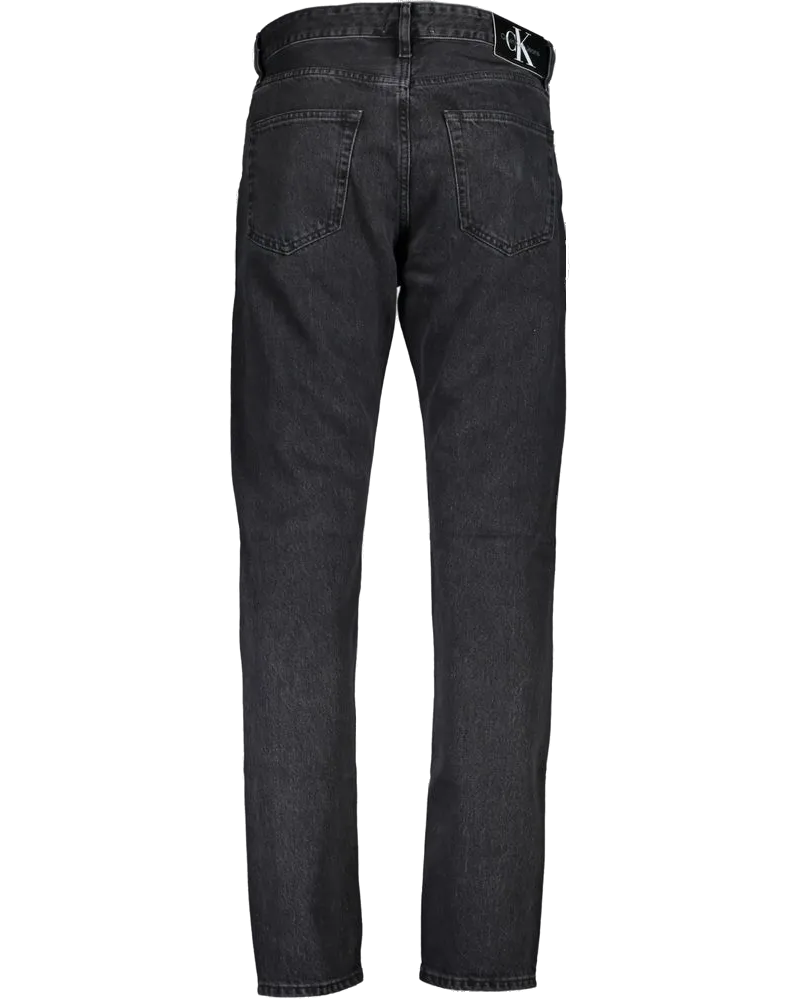 Calvin Klein Washed Denim Jeans — Black Black