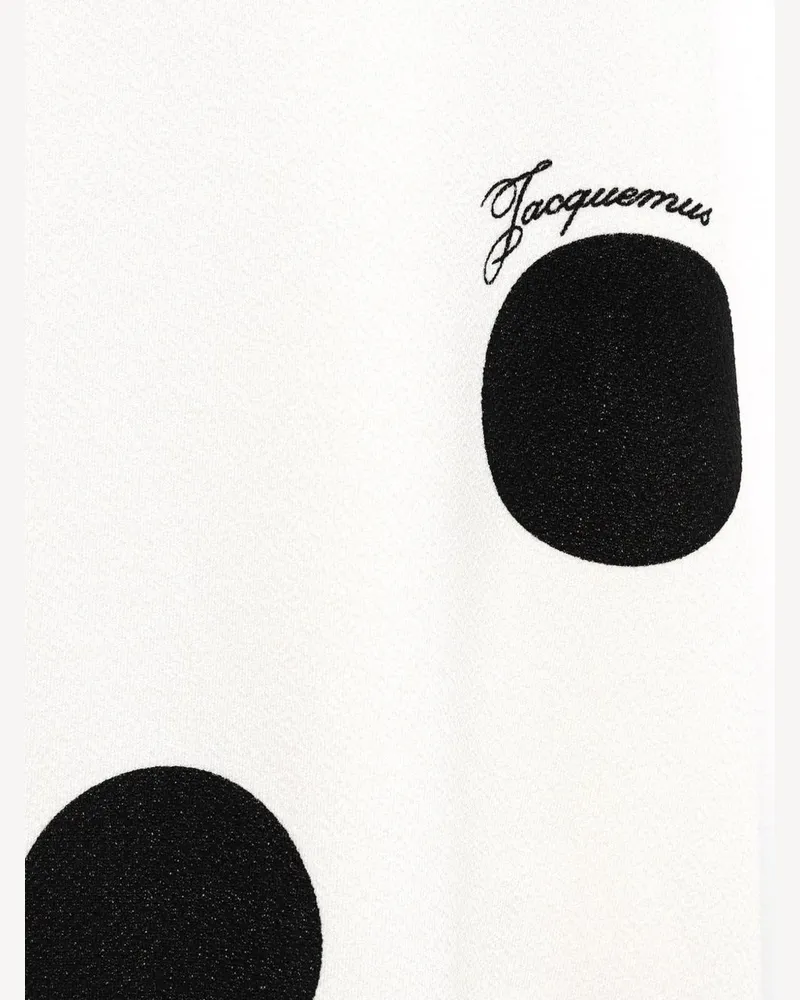 Jacquemus Palmier Dress — White White
