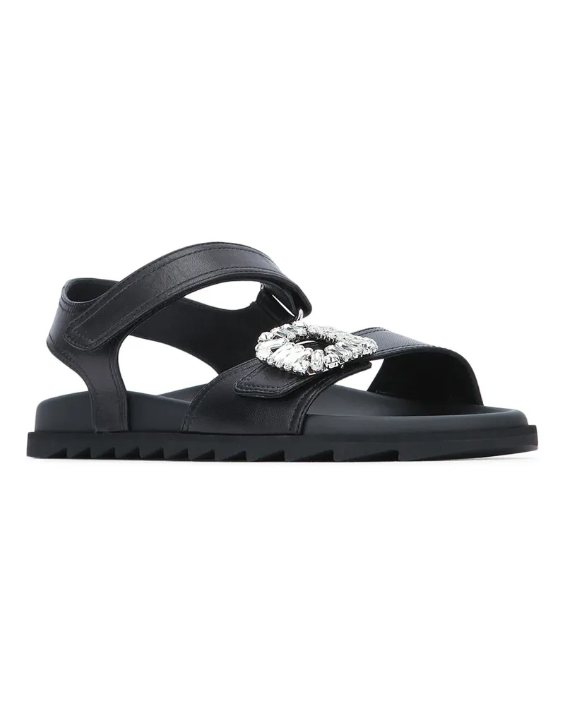 Roger Vivier Rvw4584469091t B999 Nero Leather - Sole: Calf Sandali / Sandal Black