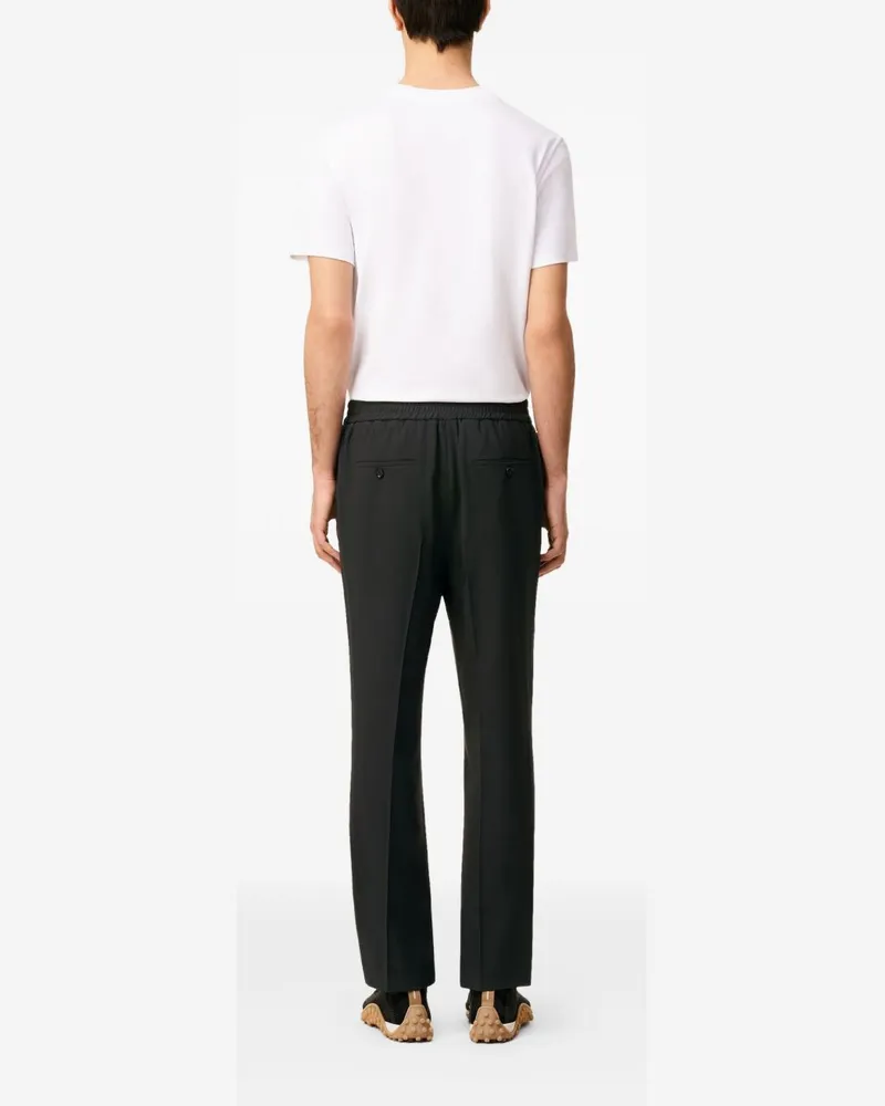 AMI Paris Wool Trousers — Black Black