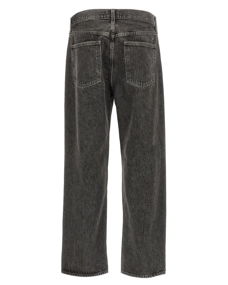 AGOLDE Organic Cotton '90s Jeans — Charcoal Charcoal