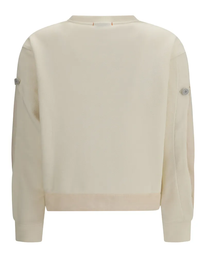 Parajumpers Women's Reona Sweatshirt Moonbeam Polyester; Cotton; Polyamide Sweatshirts Sweater Beige