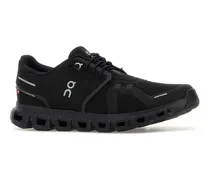 Women's Black Mesh Cloud Sneakers Blackblack