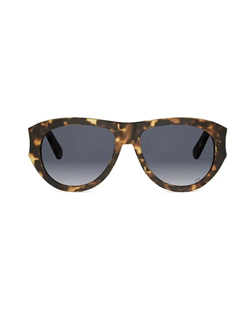 Dior Unisex Sunglasses Brown Tortoiseshell Acetate Brown