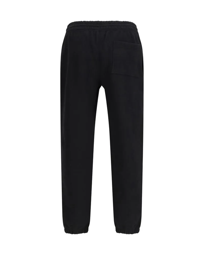 Burberry Men's Black Cotton Joggers (workout Pants Black