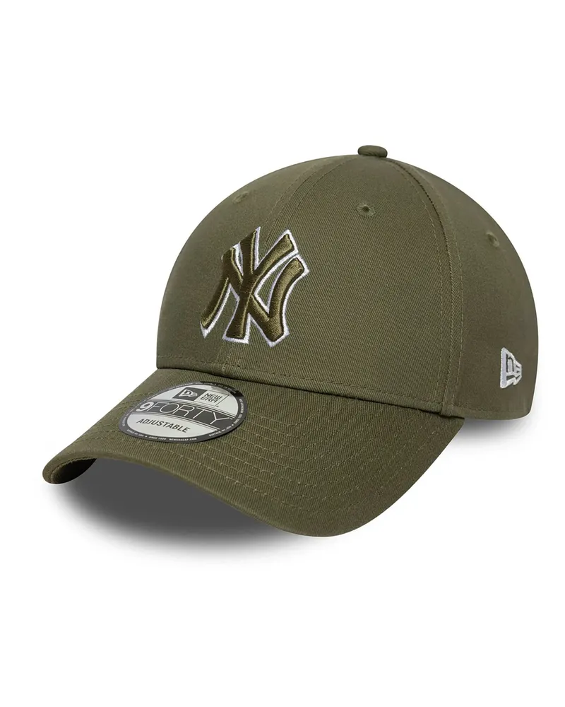 New Era Unisex Baseball Cap 9forty Dark Green Medium Cotton Hat Green