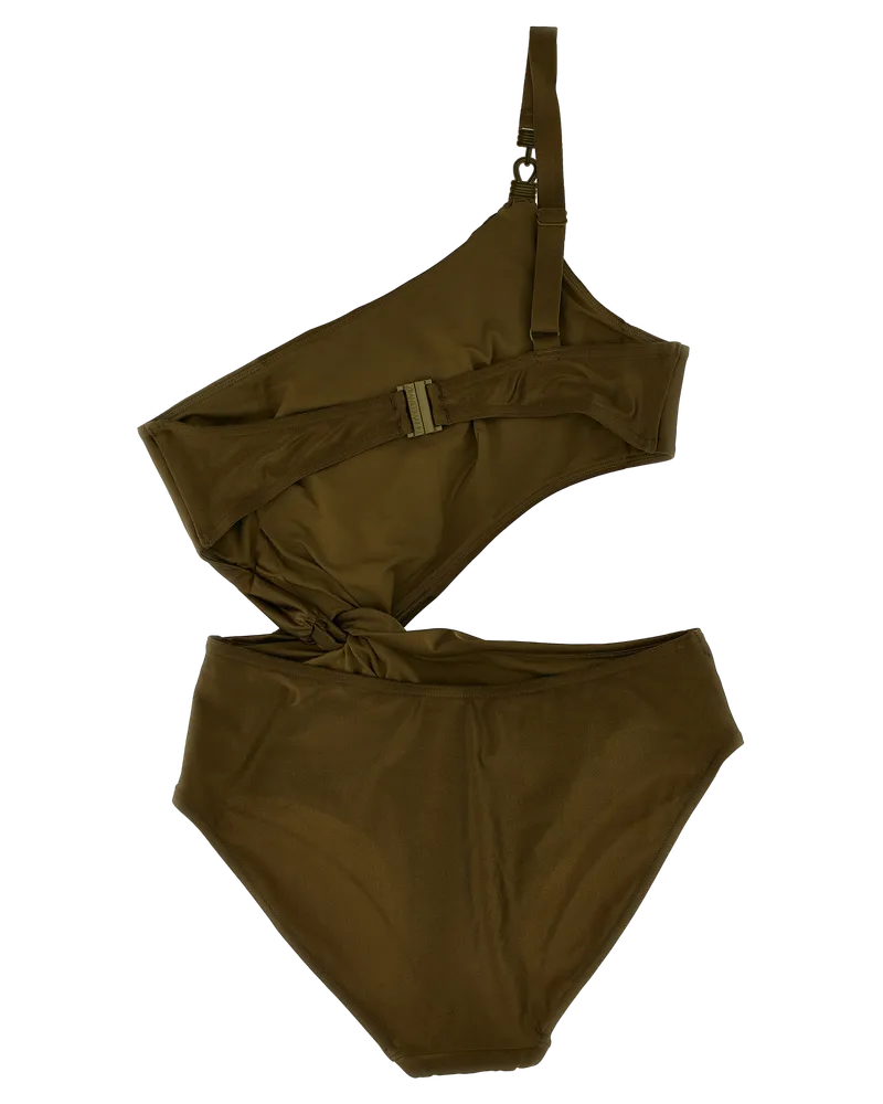 Zimmermann Women's Bicolor Polyamide One-Piece Swimsuit Clothing Green