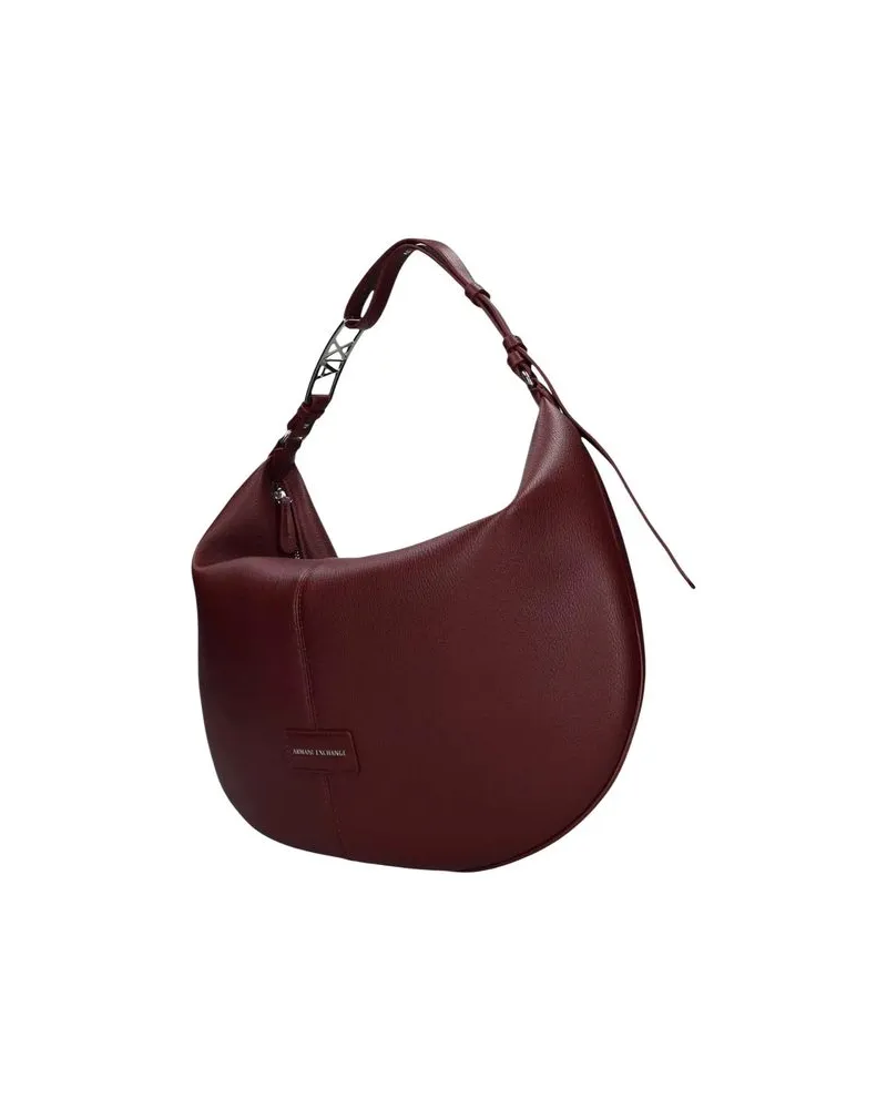 Armani Exchange Shoulder Bag — Burgundy Burgundy