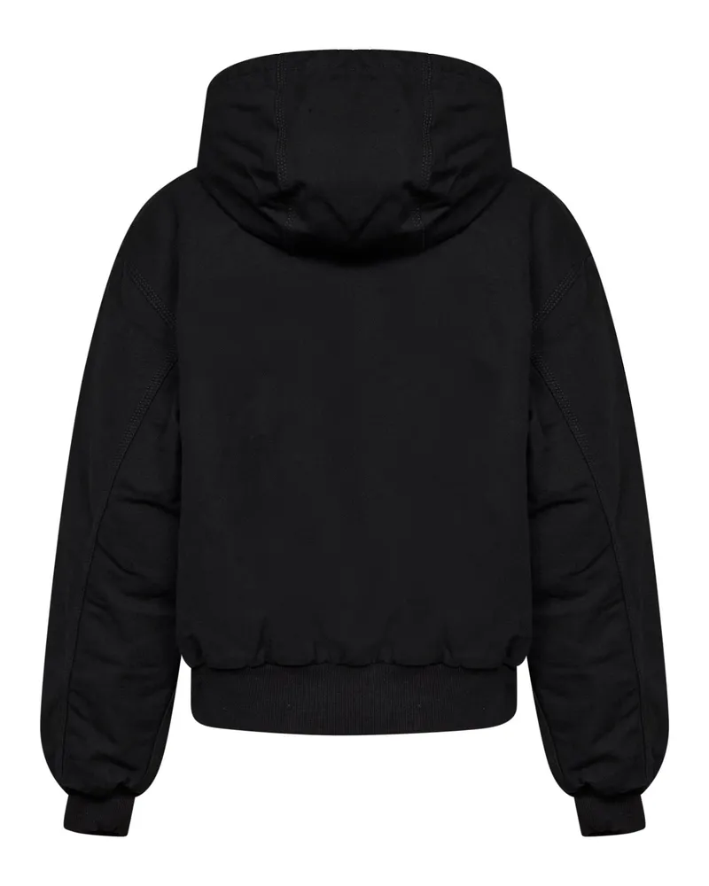 Carhartt WIP Women Hooded Jacket Og Active Black Bomber Black