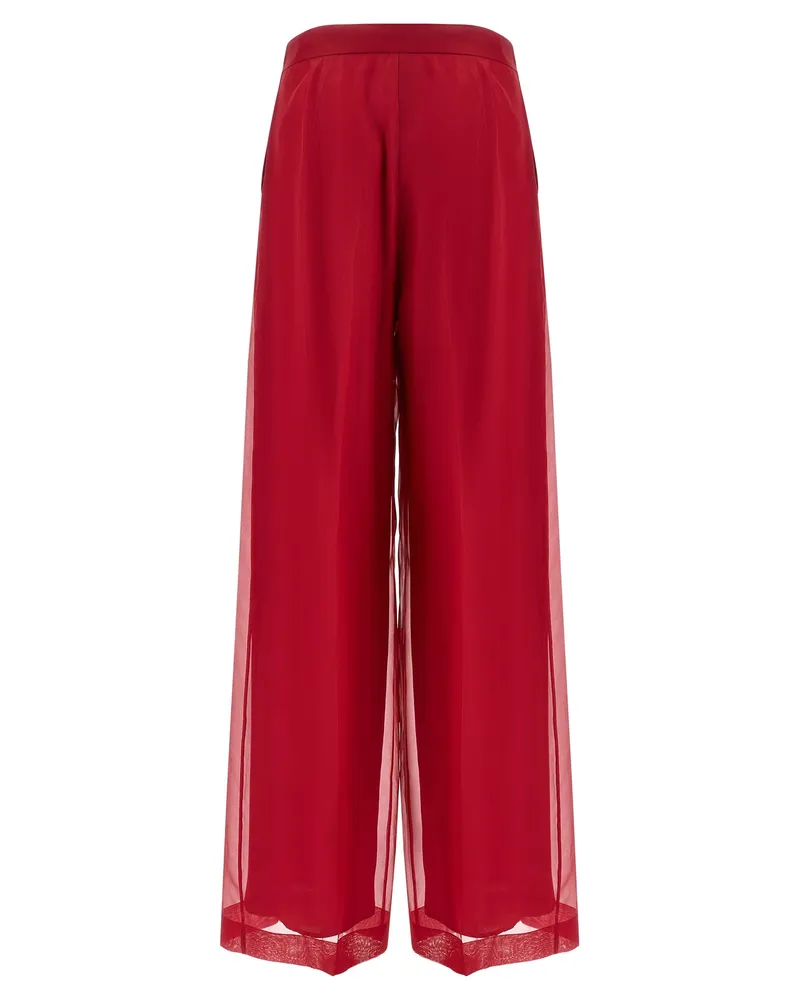 Max Mara Women's Multicolor Silk Casual Pants Multicolor
