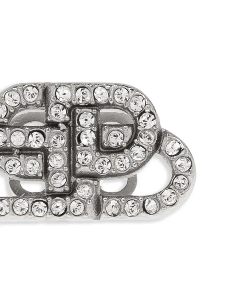 Balenciaga BB XS Earrings — Silver Silver