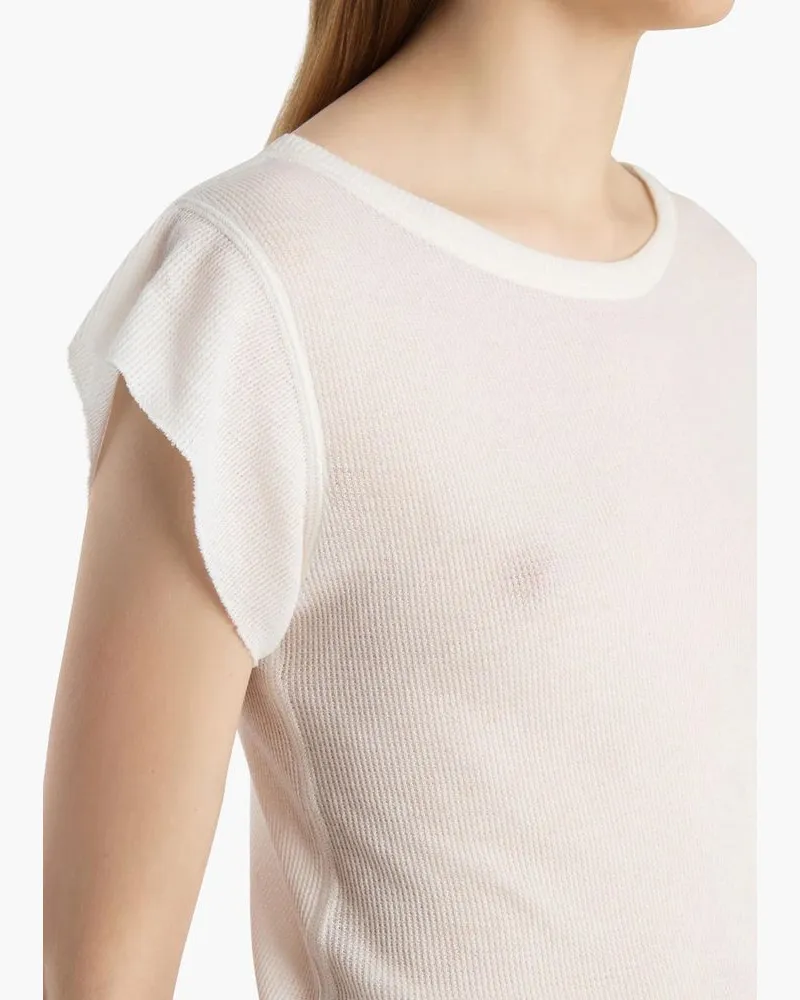 KHAITE Tank Top — Ecru Ecru