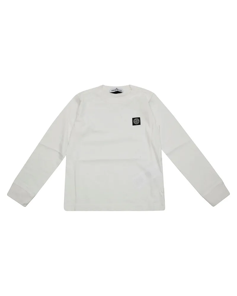 Stone Island Logo Cotton T-Shirt — Multicolor Multicolor