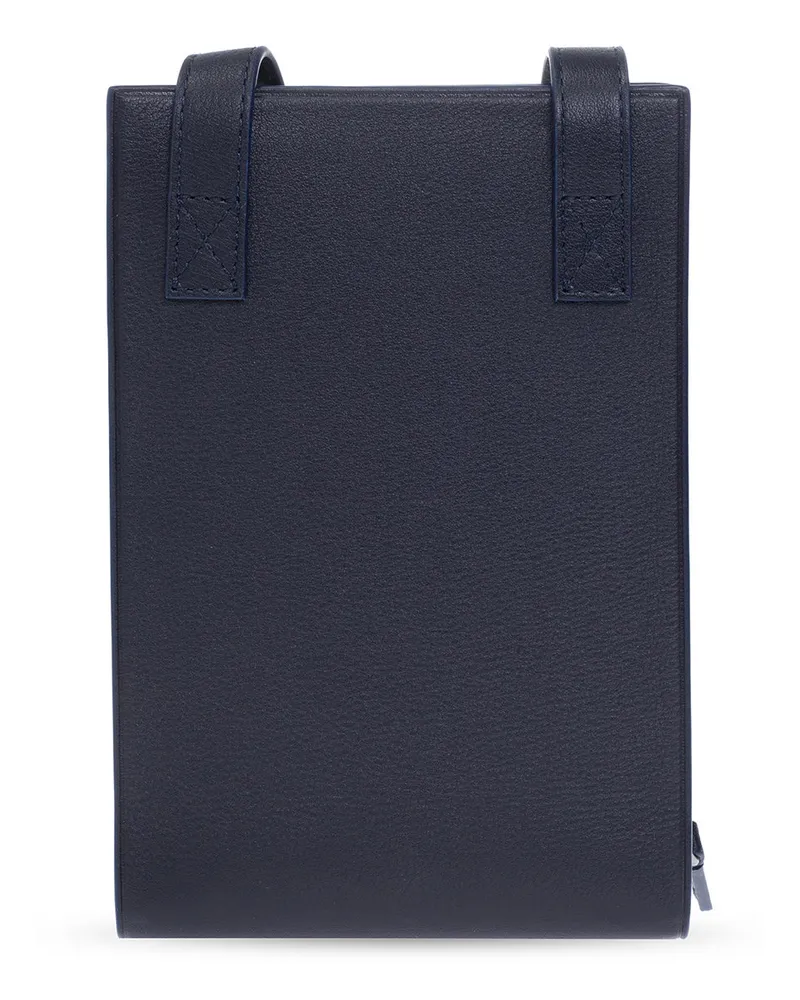 Jacquemus Men's Wallet Navy Leather Navy