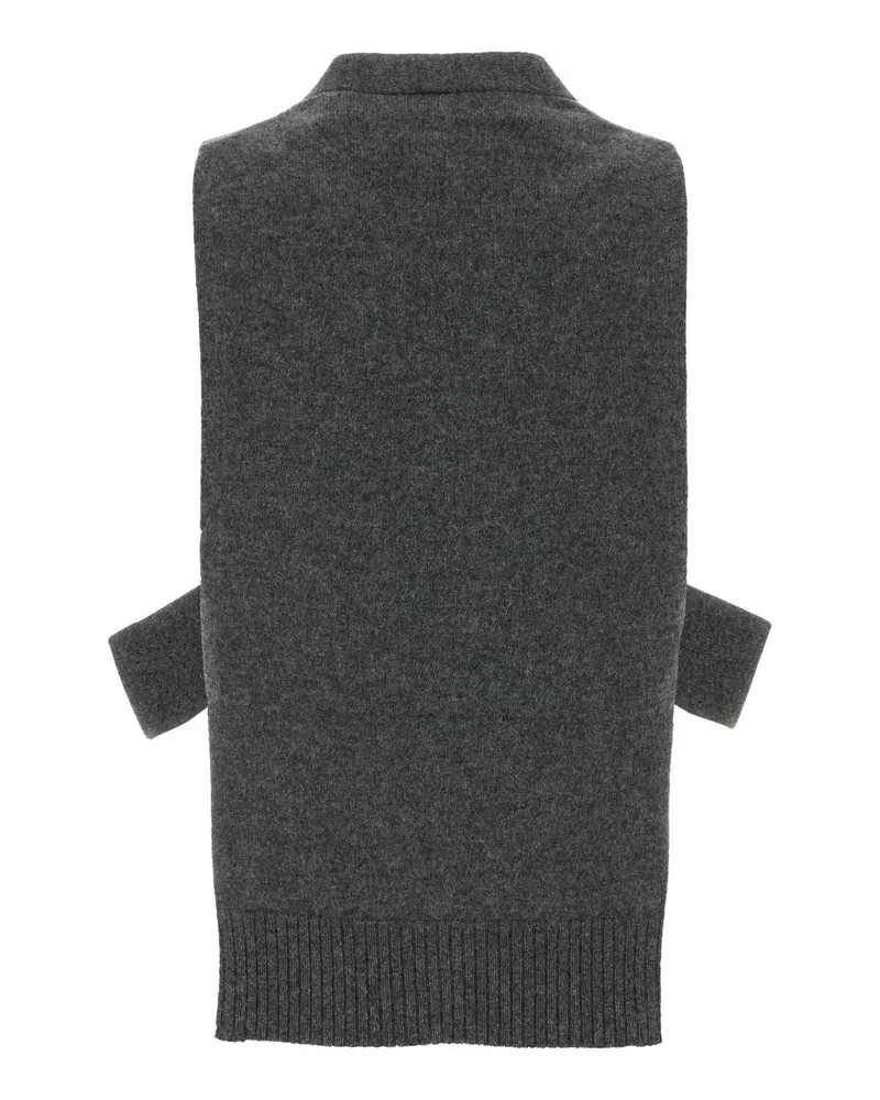 Miu Miu Ardesia Exterior: Cashmere Maglieria Sweater Gray