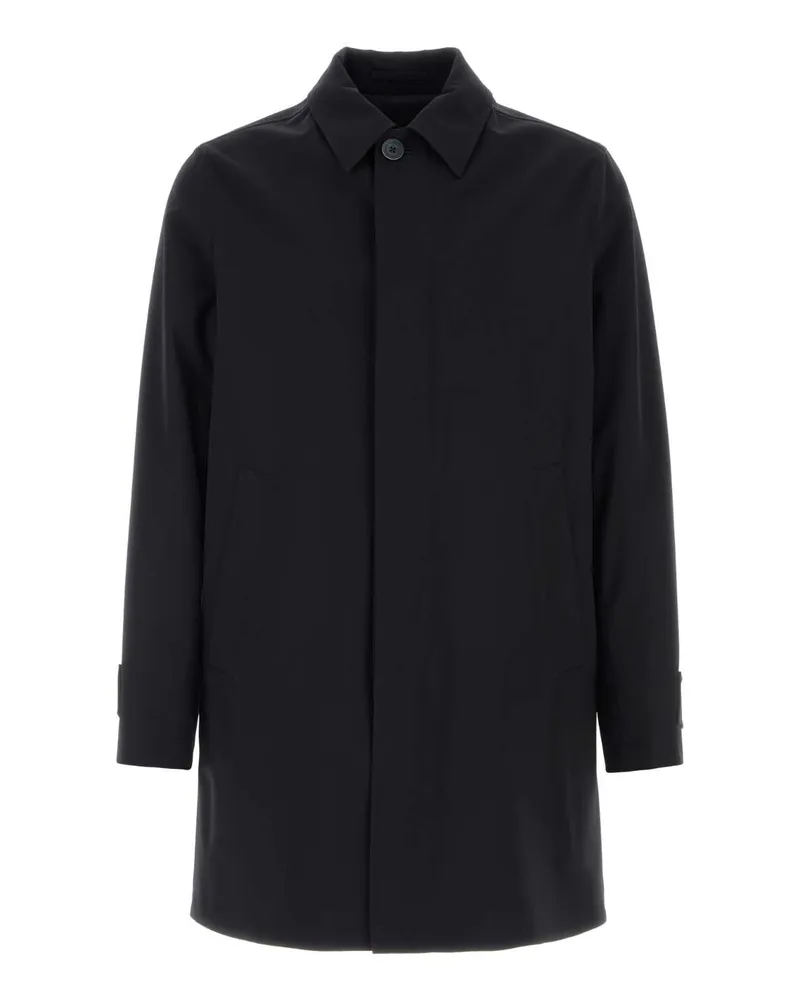Herno Raincoat — Navy Navy