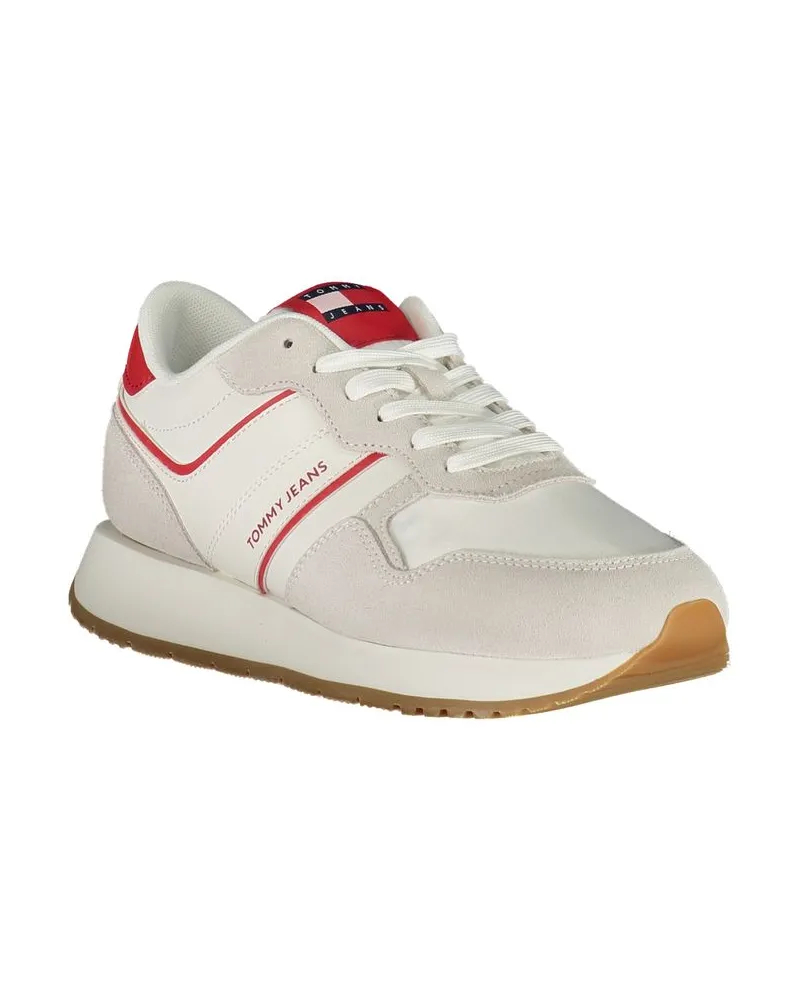 Tommy Hilfiger Color-Block Lace-Up Sneaker — Red Red