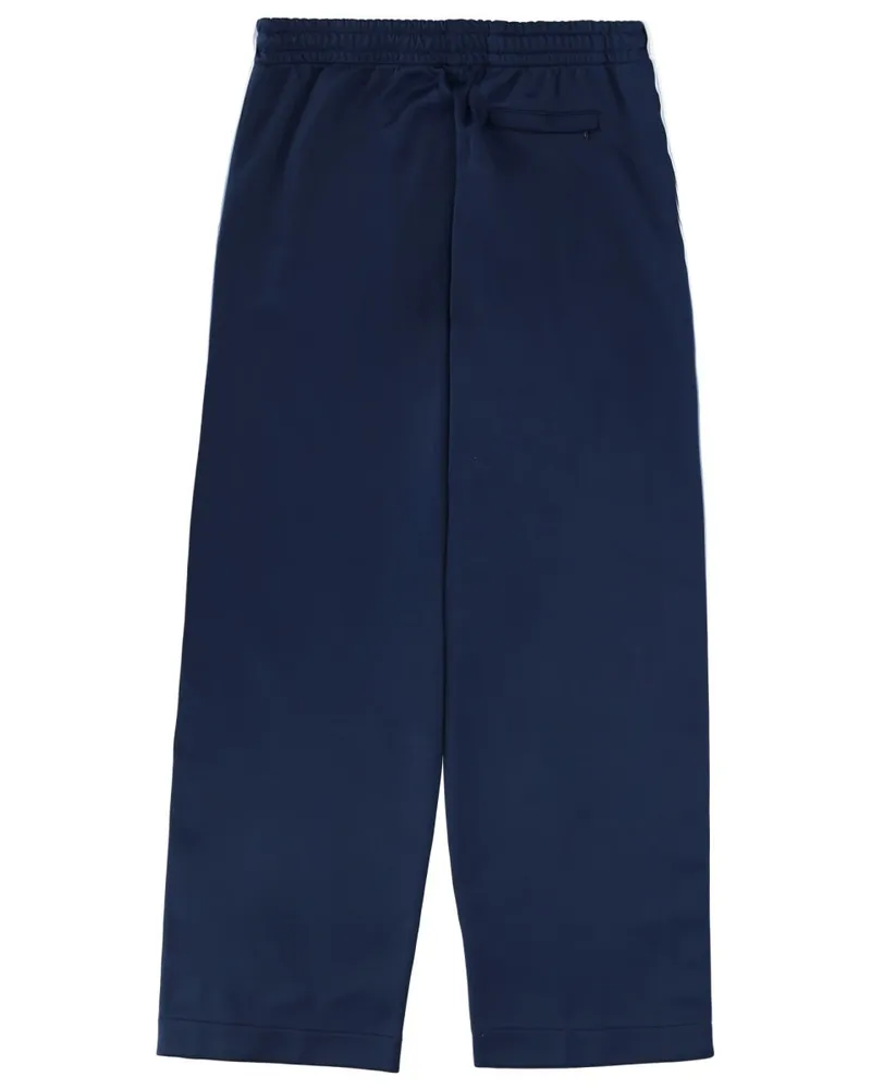 Casablanca Paris Polyamide Cotton Track Joggers — Blue Blue