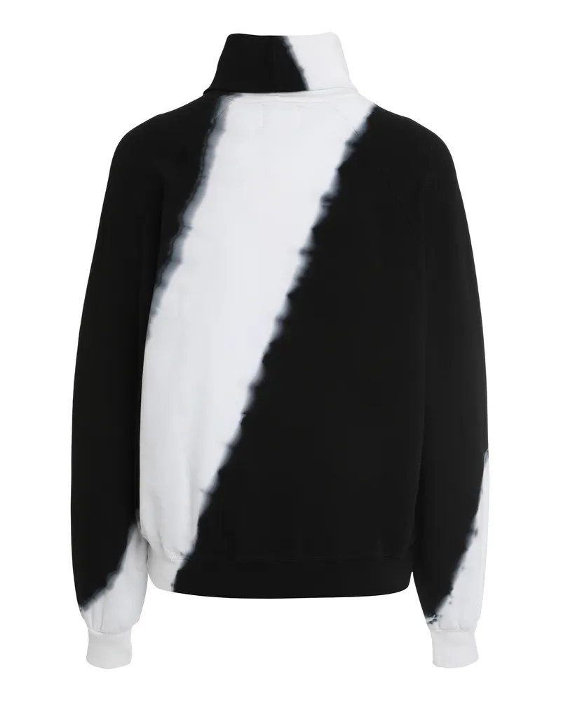 Electric & Rose Women's Turtleneck Sweater Cotton Blend Black Sweatshirts Black