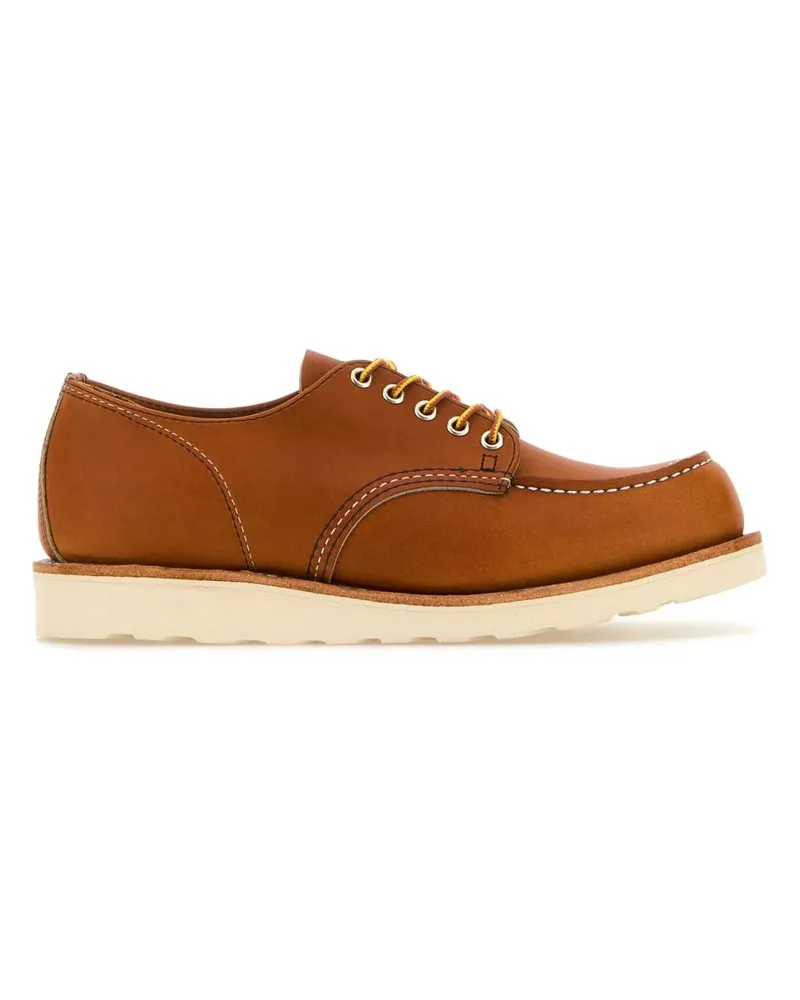 Red Wing Shoes Men's Shop Moc Oxford Brown Leather Brown