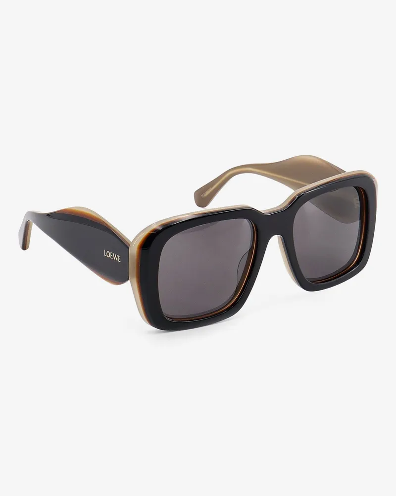 Loewe Unisex Sunglasses Sierra Black Acetate Black